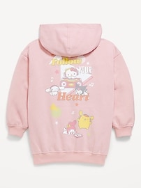 Image number 3 showing, Hello Kitty® Oversized Graphic Tunic Hoodie for Girls