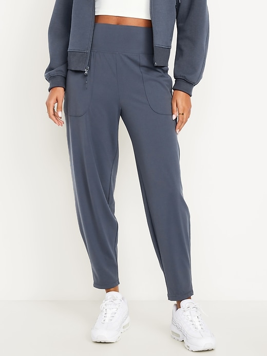 Image number 1 showing, High-Waisted StudioSmooth Jogger