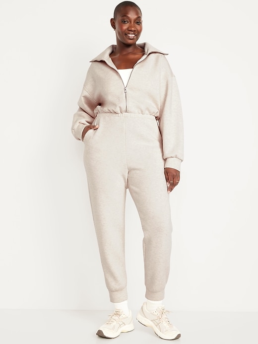 Image number 6 showing, Bounce Fleece Zip Jumpsuit