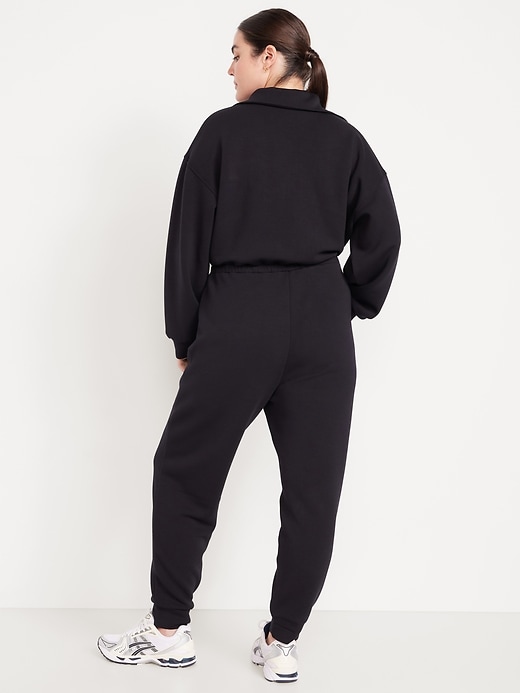 Image number 7 showing, Bounce Fleece Zip Jumpsuit