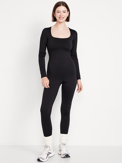 Image number 1 showing, CloudComfy Long-Sleeve Bodysuit