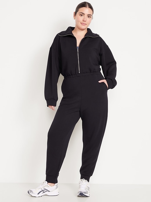Image number 6 showing, Bounce Fleece Zip Jumpsuit