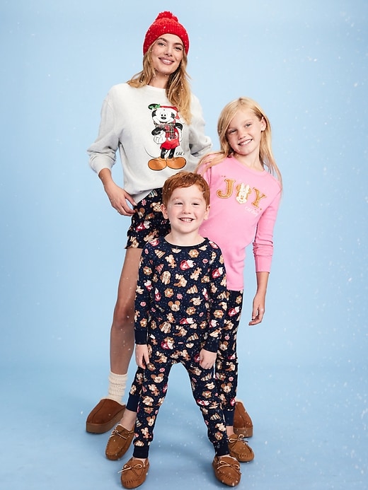 Image number 3 showing, Old Navy x Disney Printed Flannel Pajama Short Set for Women