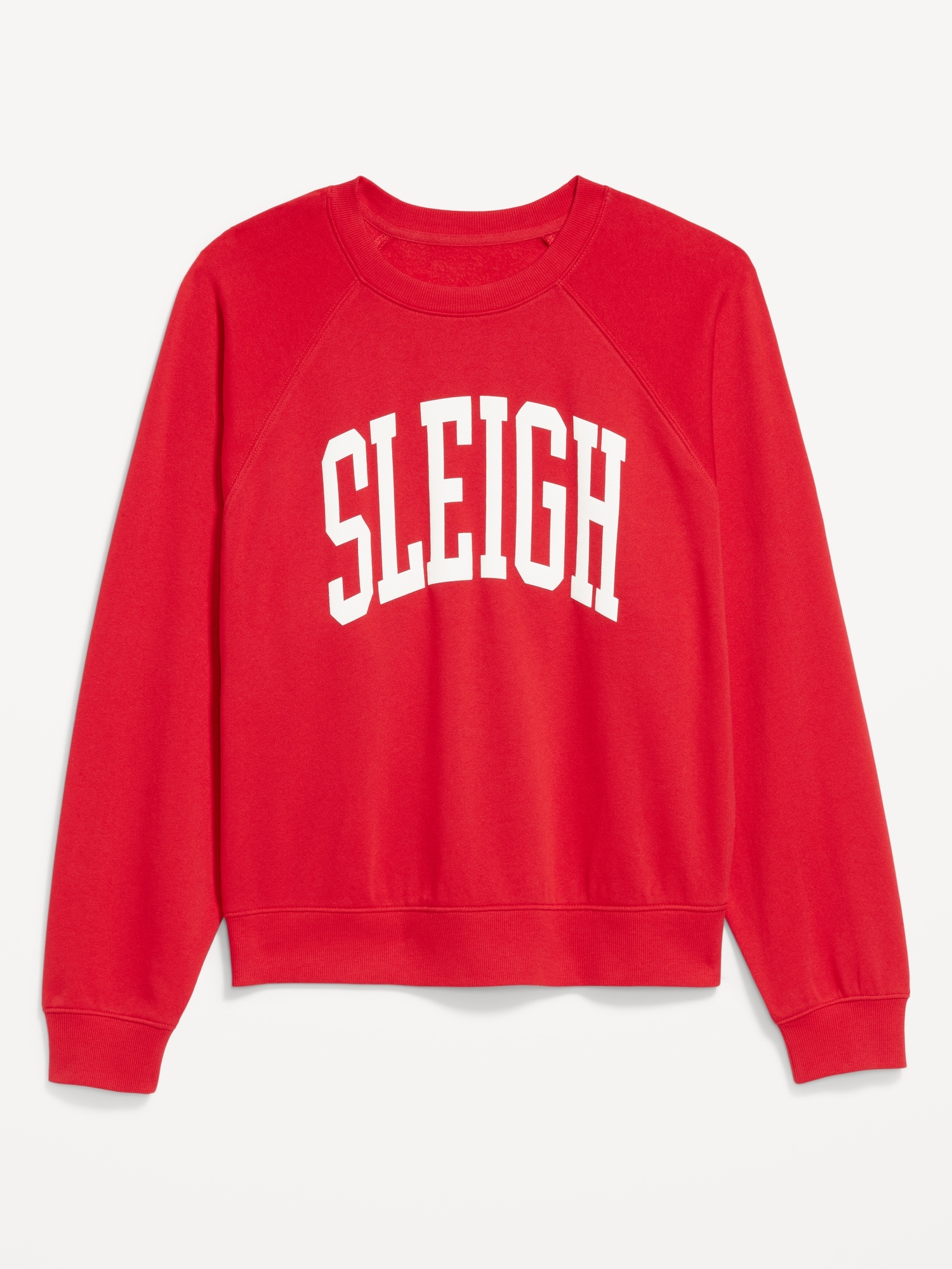 SoComfy Oversized Graphic Raglan Sweatshirt