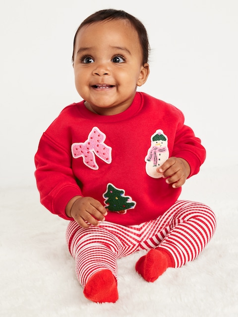 Tunic Sweatshirt and Leggings Set for Baby