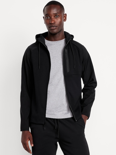 Dynamic Fleece Go-Warm Zip Hoodie - Black Jack