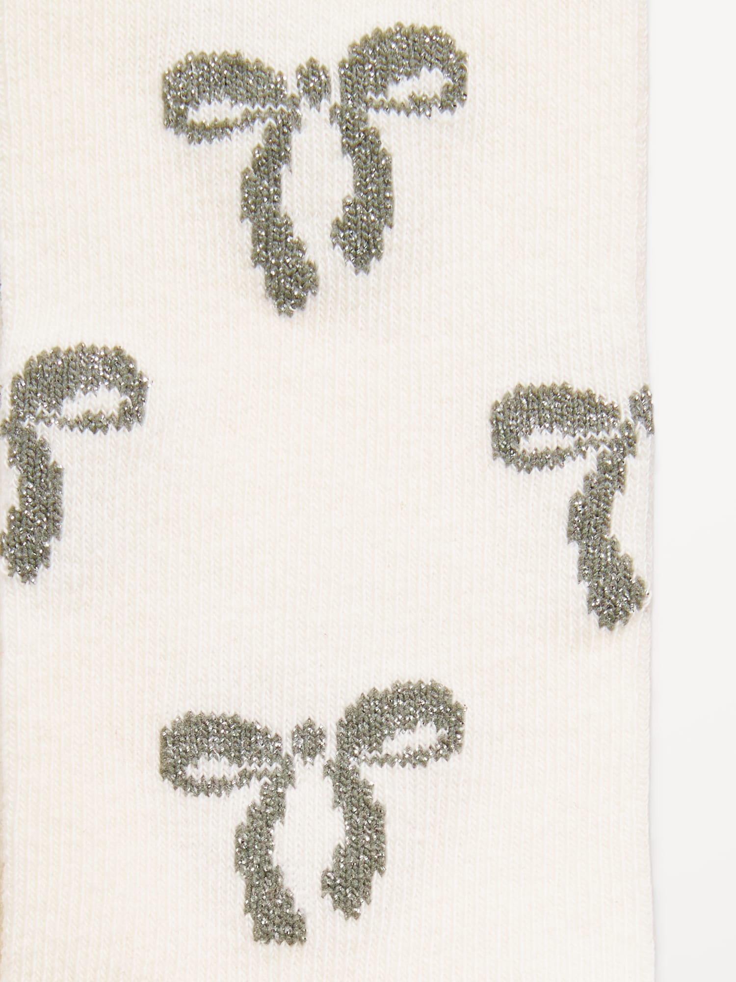 Soft-Knit Sparkle-Bows Tights 2-Pack for Toddler Girls