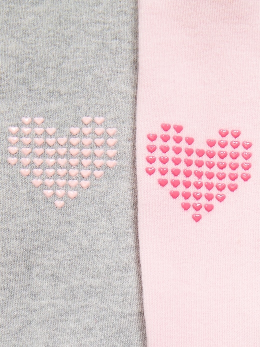 Image number 2 showing, Soft-Knit Tights 2-Pack for Toddler Girls