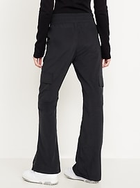 Image number 2 showing, High-Waisted Cargo Flare-Leg Pants for Girls