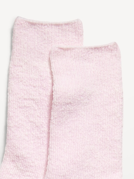 Image number 2 showing, Sweatshirt Crew Sock for Women