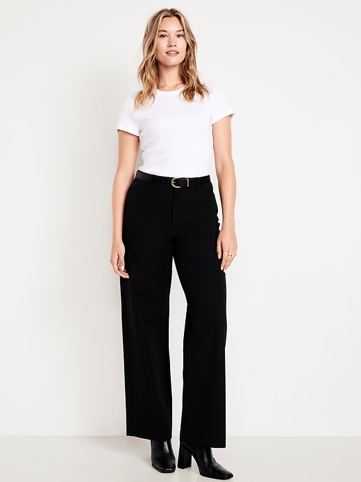 Image number 6 showing, High-Waisted Pixie Super Wide-Leg Pants