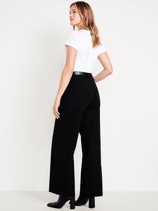 Image number 7 showing, High-Waisted Pixie Super Wide-Leg Pants