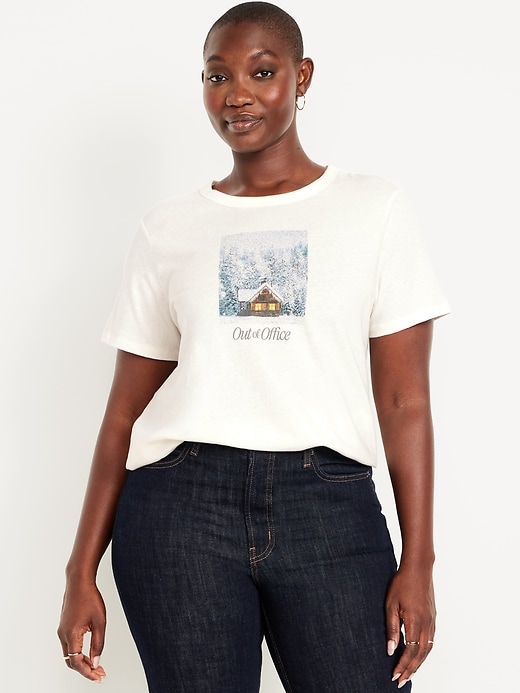 Image number 4 showing, EveryWear Crew-Neck Graphic T-Shirt