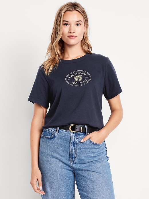 Image number 6 showing, EveryWear Crew-Neck Graphic T-Shirt