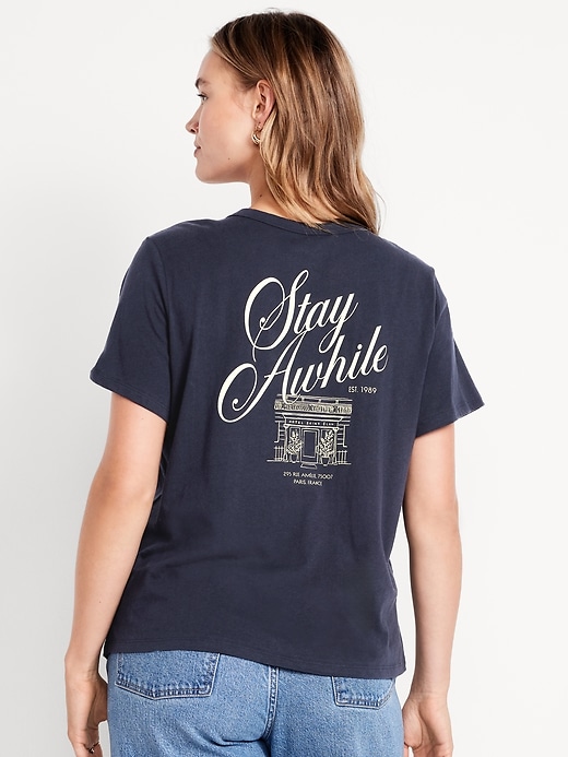 Image number 7 showing, EveryWear Crew-Neck Graphic T-Shirt