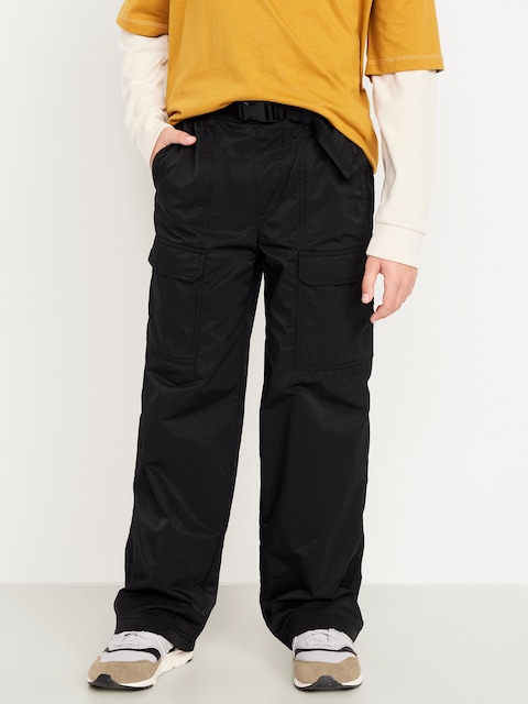 Super Baggy Belted Pull-On Cargo Pants for Boys
