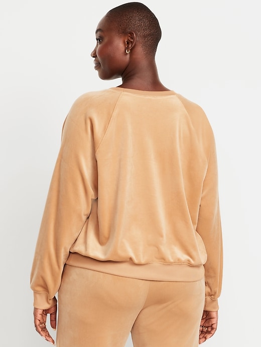 Image number 5 showing, Velour Lounge Top