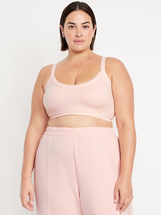 Image number 7 showing, Light Support Fluid Seamless Ribbed Sports Bra