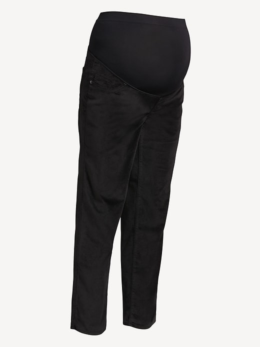 Image number 4 showing, Maternity Full-Panel OG Straight Pants