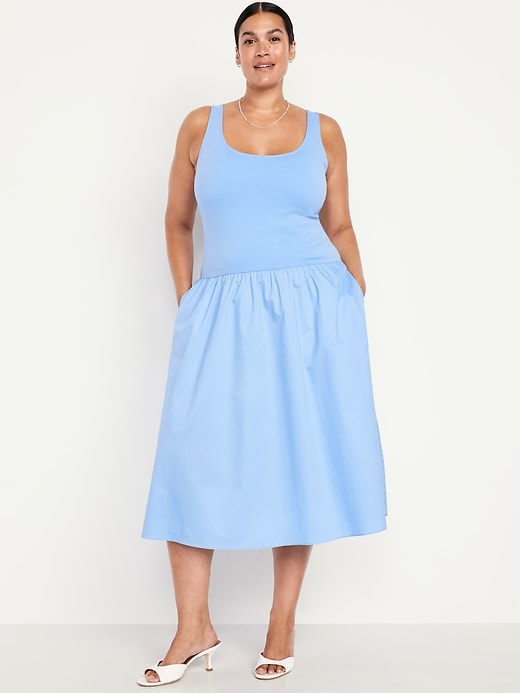 Image number 8 showing, Fit & Flare Sleeveless Midi Dress