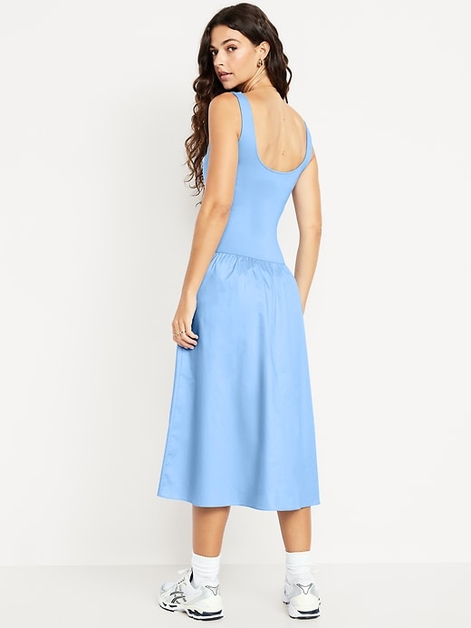 Image number 2 showing, Fit & Flare Sleeveless Midi Dress