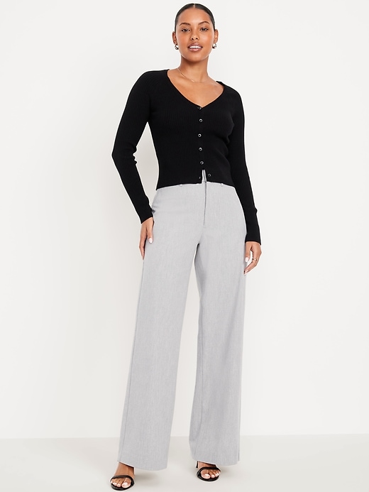 Image number 6 showing, High-Waisted Pixie Super Wide-Leg Pants