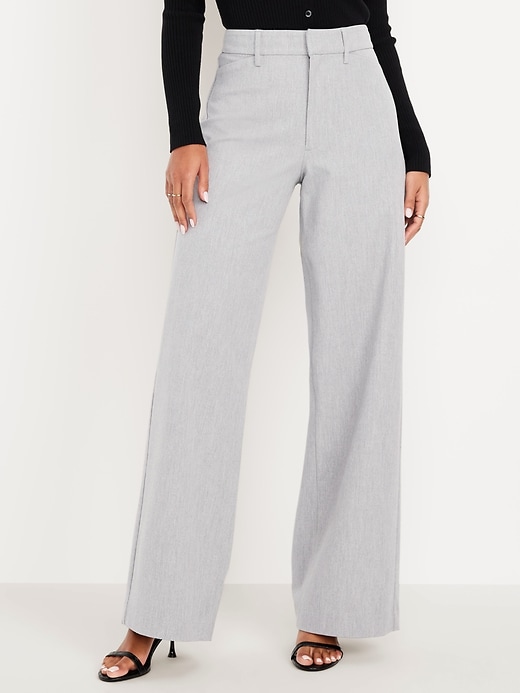 Image number 2 showing, High-Waisted Pixie Super Wide-Leg Pants