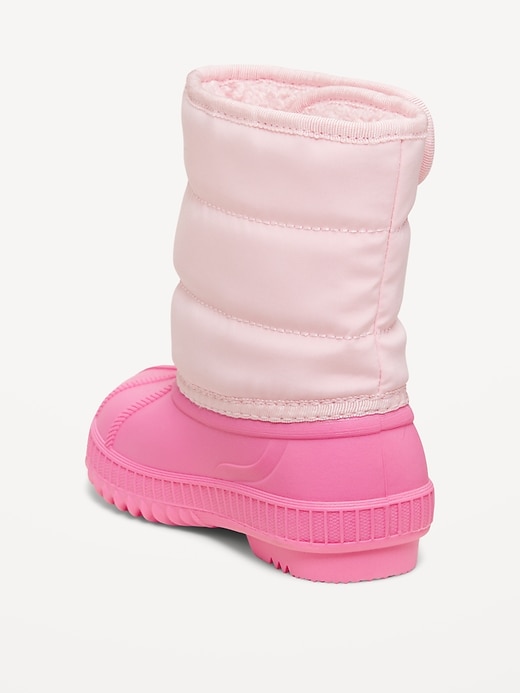 Image number 3 showing, Duck Boots for Toddler Girls