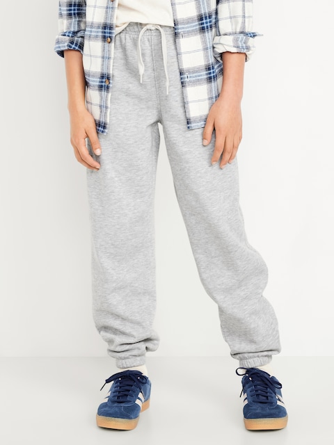 Favorite Fleece Baggy Jogger Sweatpants for Boys - Heather Gray