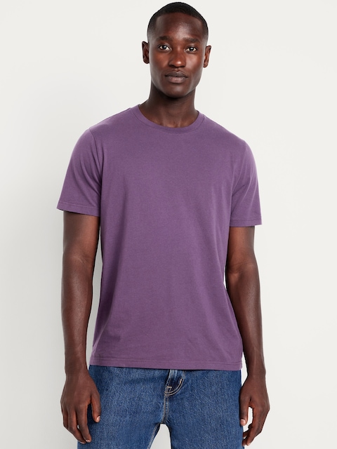 Crew-Neck T-Shirt - Radiant Iris