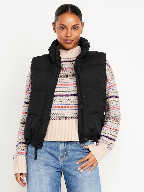 Water-Resistant Puffer Vest