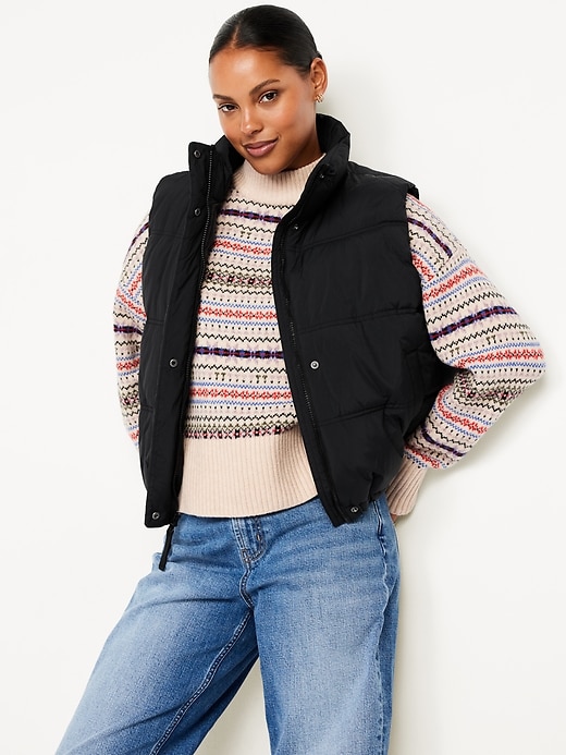 Image number 3 showing, Water-Resistant Puffer Vest