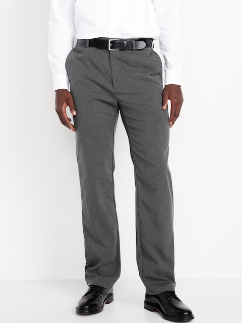 90's Straight Dress Pants - Charcoal