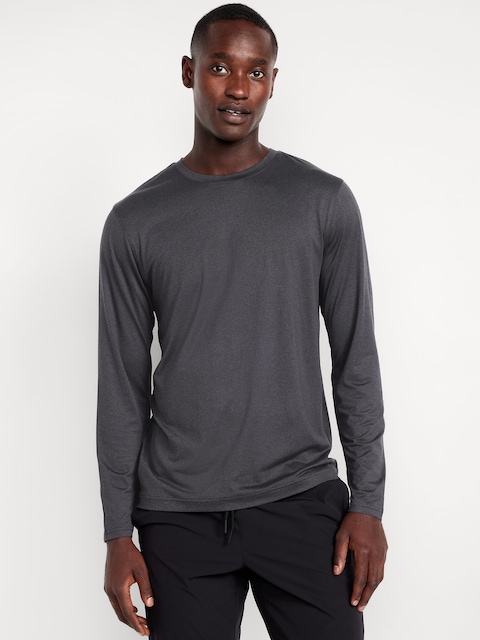 CloudMotion Long-Sleeve T-Shirt - Black Jack