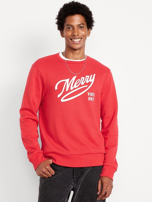 Image number 1 showing, Holiday-Graphic Sweatshirt