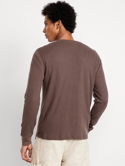 Image number 2 showing, Waffle Henley T-Shirt