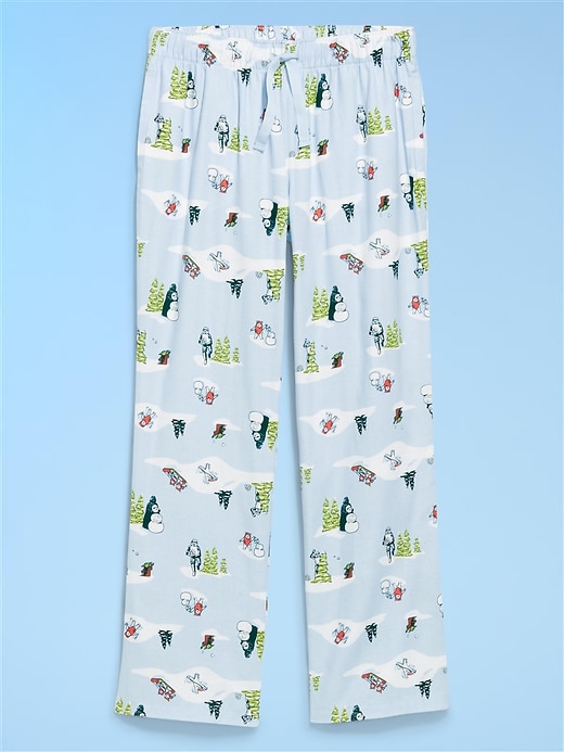 Image number 4 showing, Old Navy x Star Wars Mid-Rise Printed Flannel Pajama Pants for Women