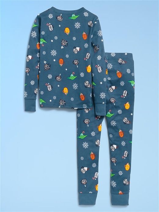 Image number 2 showing, Old Navy x Star Wars Gender-Neutral Snug-Fit Graphic Pajama Set for Kids