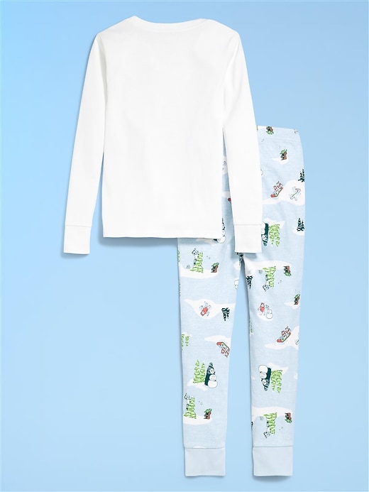 Image number 2 showing, Old Navy x Star Wars Gender-Neutral Snug-Fit Graphic Pajama Set for Kids