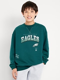 Image number 1 showing, Philadelphia Eagles Oversized Sweater for Boys