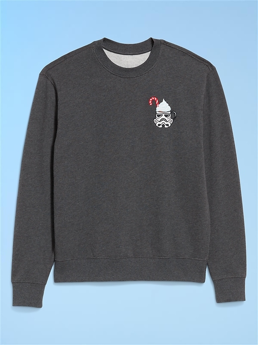 Image number 4 showing, Old Navy x Star Wars Holiday-Graphic Sweatshirt for Men