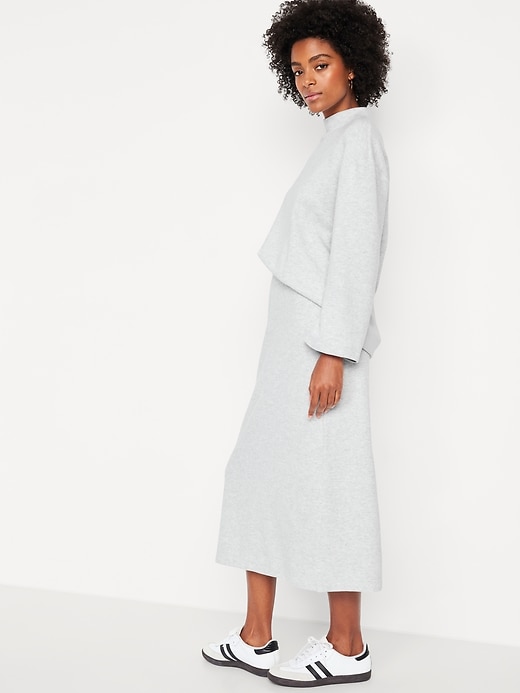 Image number 3 showing, Cozy Knit Midi Skirt