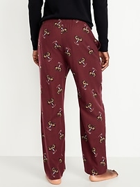 Image number 2 showing, Printed Flannel Pajama Pants for Men