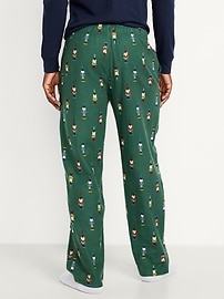 Image number 2 showing, Printed Flannel Pajama Pants for Men