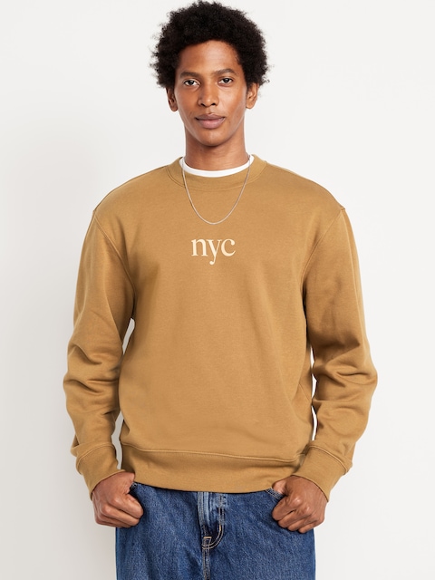Oversized Graphic Rotation Sweatshirt - Doe A Deer