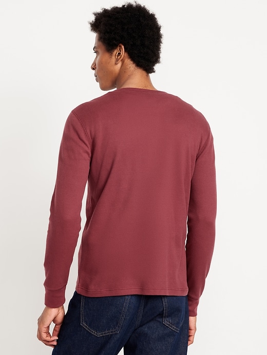 Image number 2 showing, Waffle Henley T-Shirt