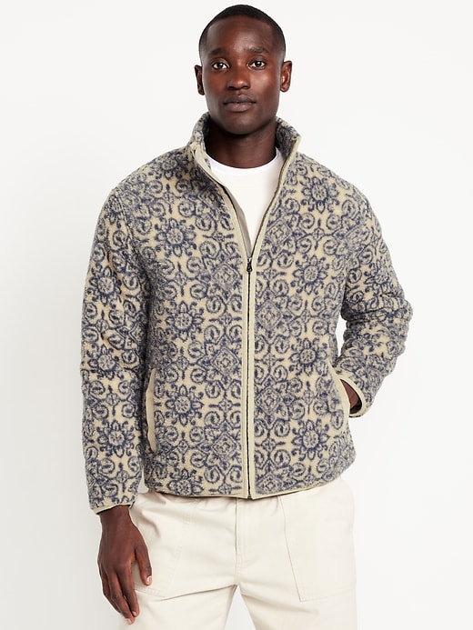 Image number 1 showing, Sherpa Full-Zip Jacket