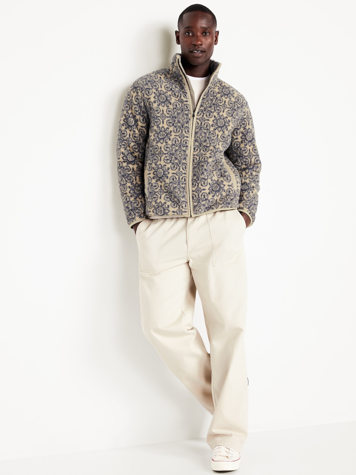 Sherpa Full-Zip Jacket | Old Navy