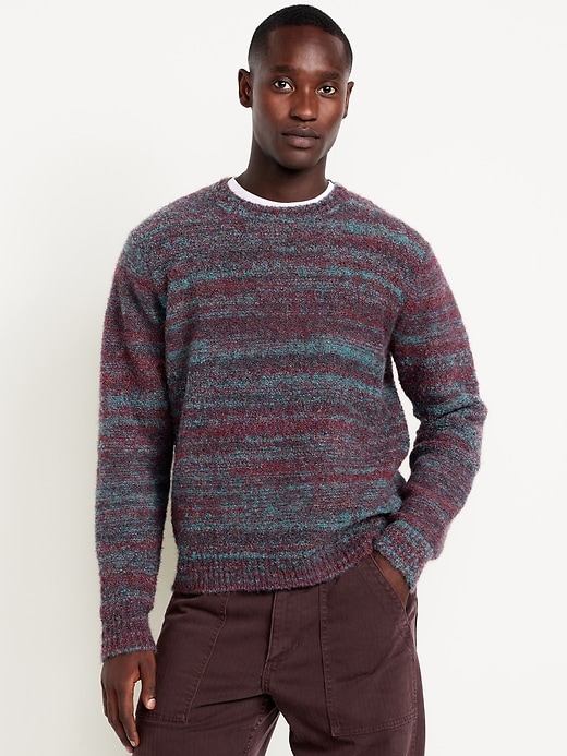 Image number 1 showing, Wool-Blend Crew-Neck Sweater