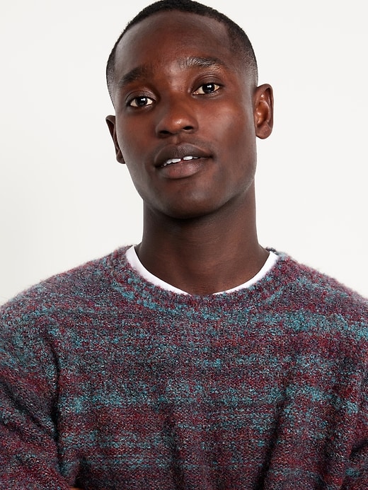 Image number 3 showing, Wool-Blend Crew-Neck Sweater
